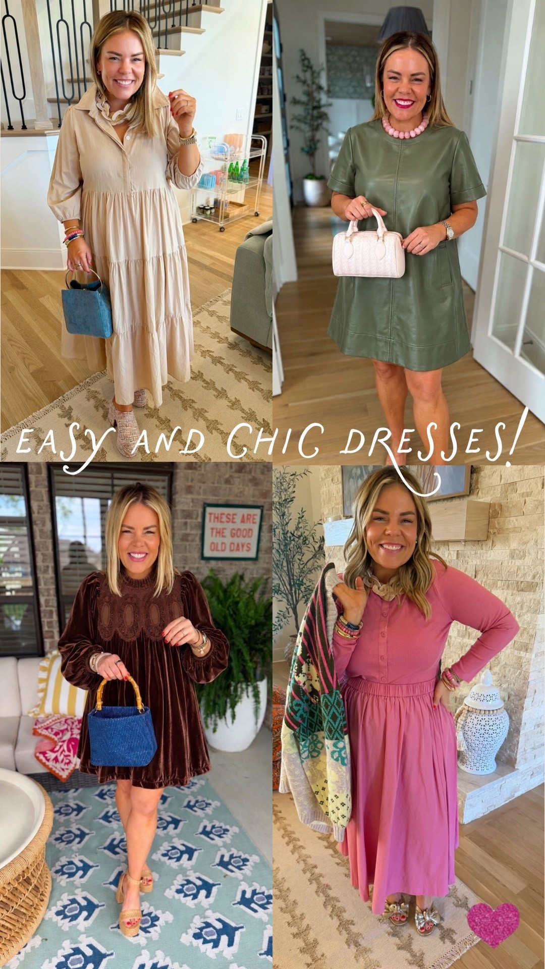 Easy, chic dresses are some of my favorite pieces to have in my closet! ✨ I love a throw-on-and-go dress that makes getting ready simple while still looking completely put together. These are perfect for everything from everyday plans to dinner out!

#LTKootd #LTKOver40 #LTKSeasonal