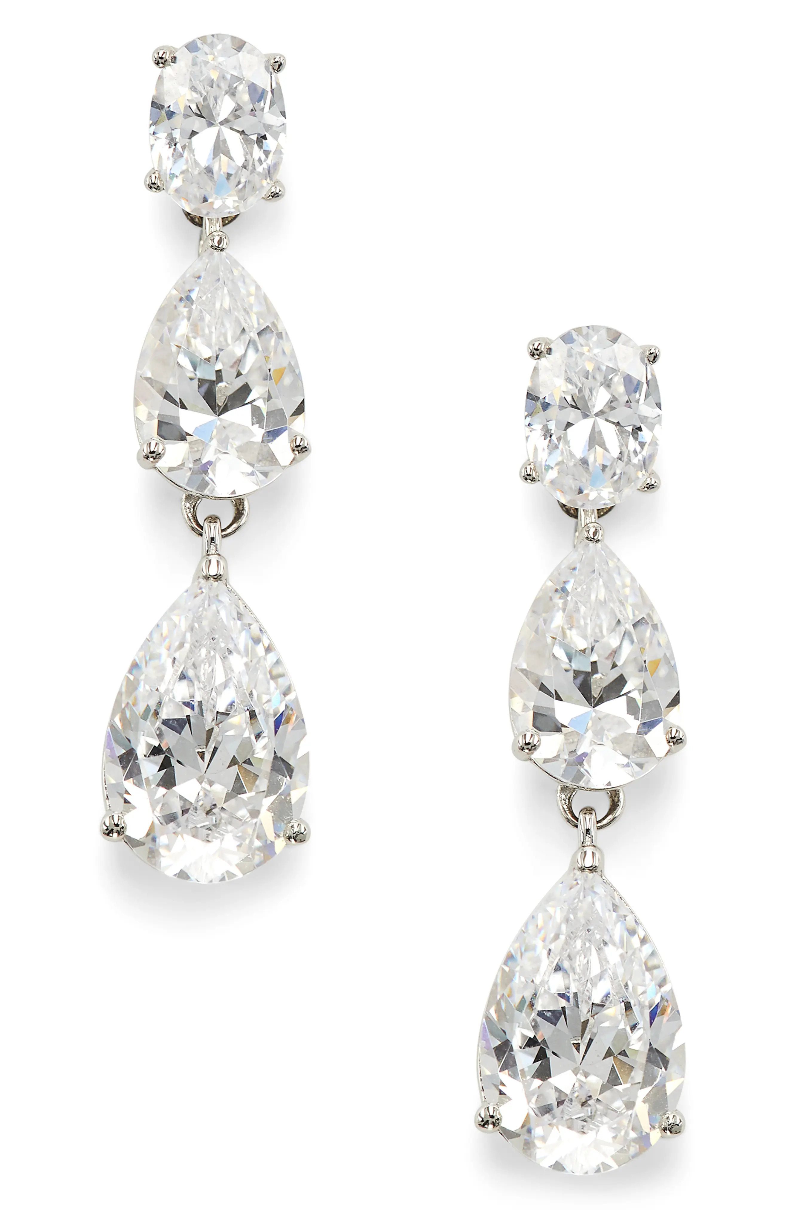 Chiara Cubic Zirconia Drop Earrings (Women) | Nordstrom | Nordstrom