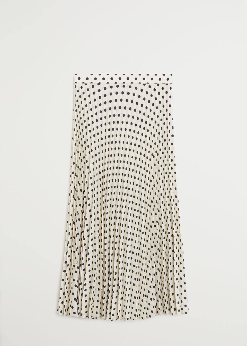 Polka-dot midi skirt | MANGO (UK)