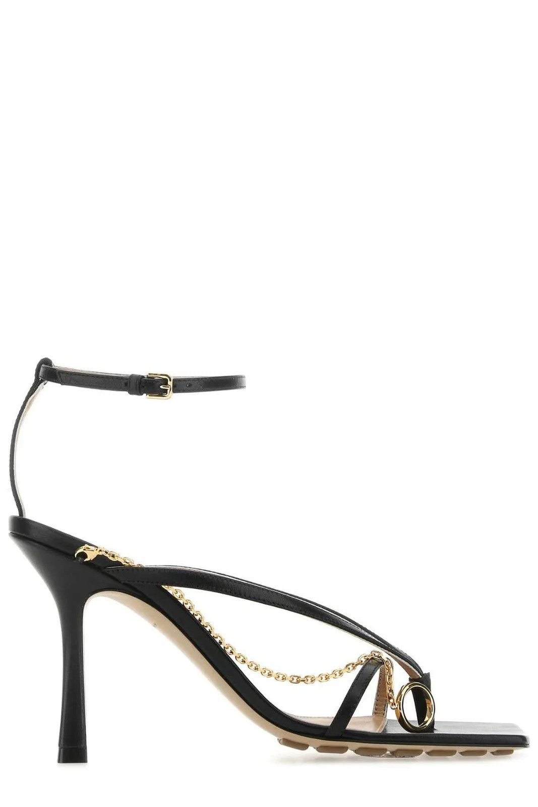 Bottega Veneta Detachable Chained Stretched Sandals | Cettire Global