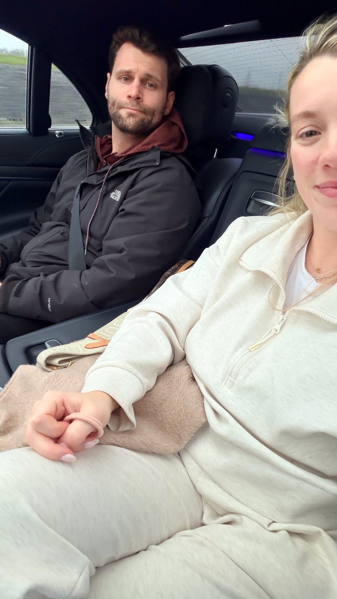 Cozy travel outfit I wore in France - neutral set, wool coat + boots!#LTKHoliday

#LTKootd #LTKTravel