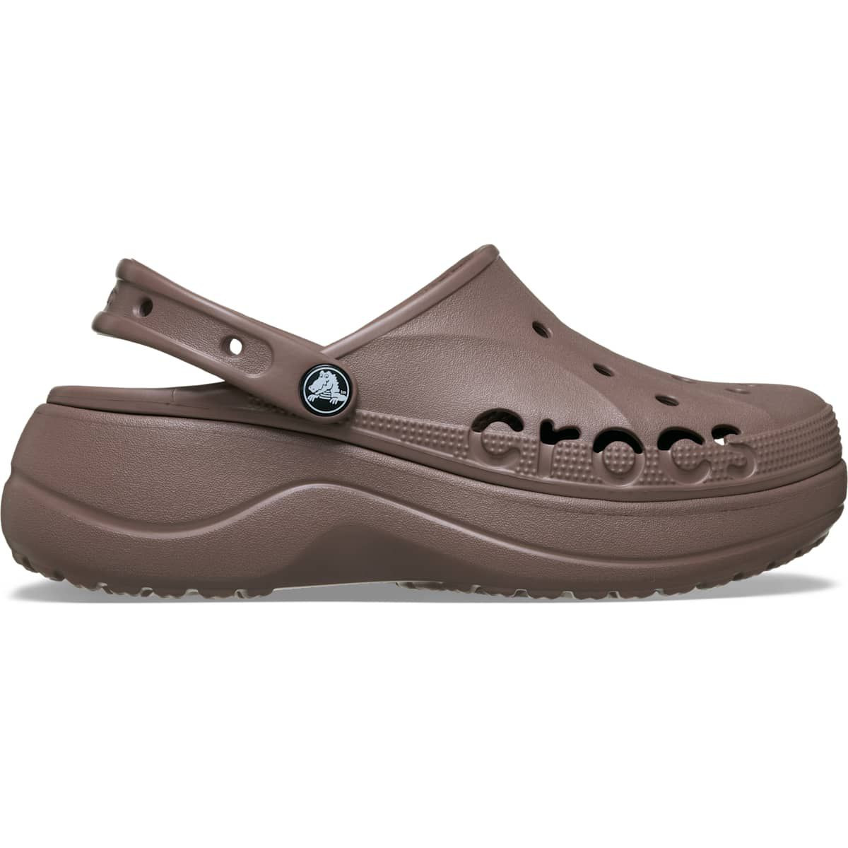 Crocs Women's Baya Clogs Platform Shoes, Truffle, W6 | Target