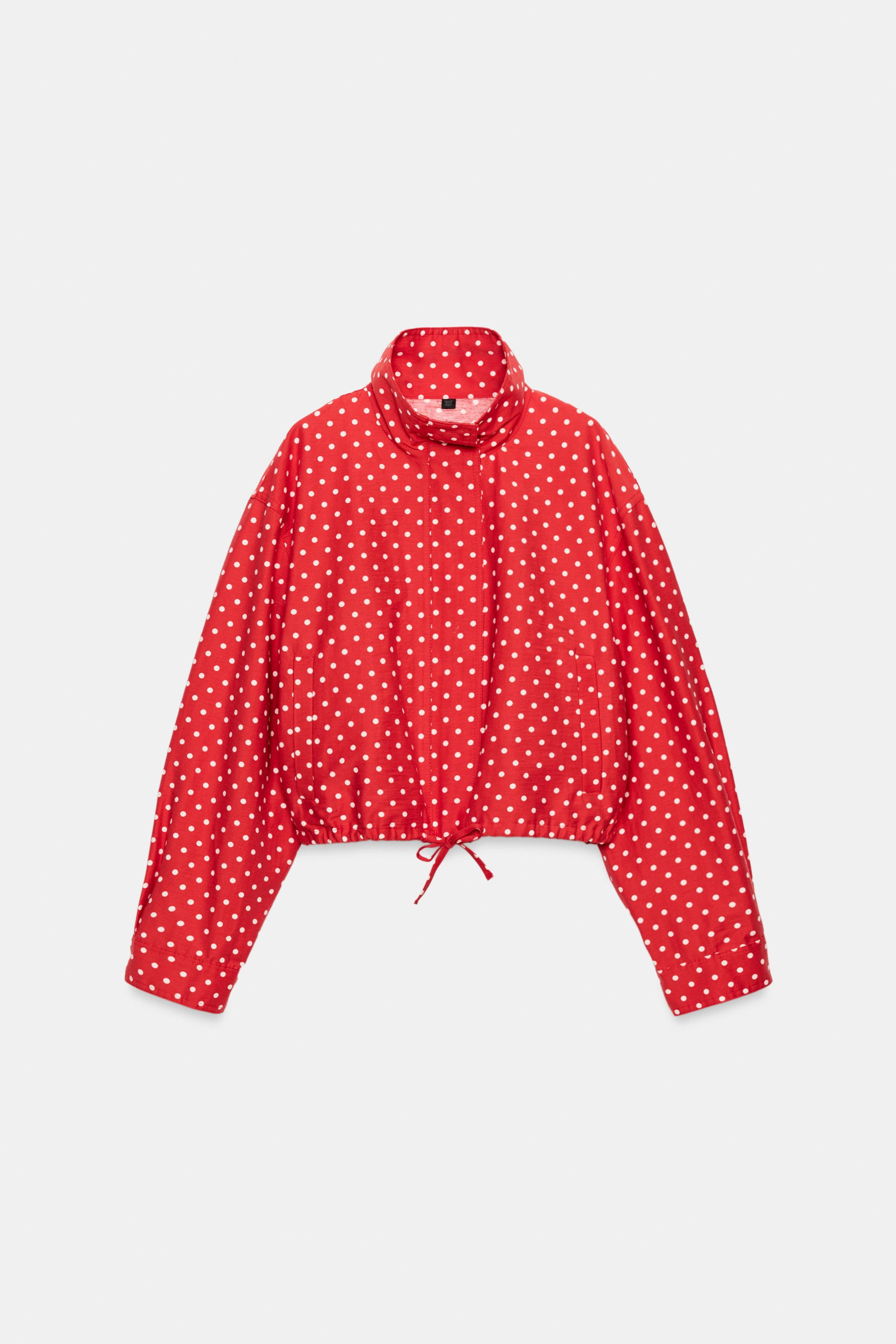 POLKA DOT PUFFER JACKET | Zara US