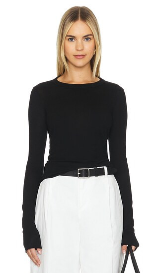 Favorite The Marbella Long Sleeve in Jet Black

              
    
        
        
           ... | Revolve Clothing (Global)