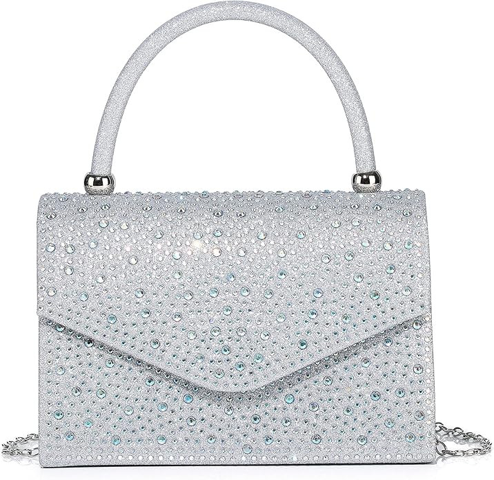 Labair Womens Evening Bag Rhinestone Clutch Crystal Bag Diamond Purse Wedding Prom Formal Handbag... | Amazon (US)