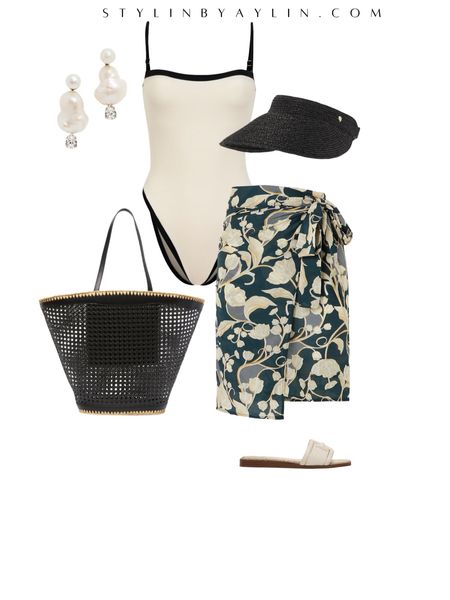 Outfit planning for your vacation, swimwear, coverup , tote bag, accessories #StylinbyAylin #Aylin

#LTKswim #LTKtravel #LTKstyletip