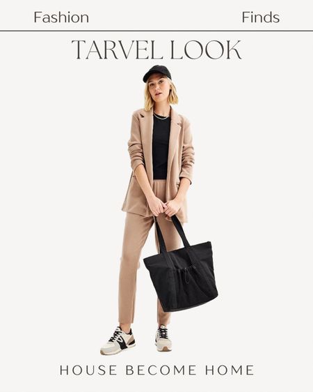 Travel look!!  Loving this look! Reminds me of Spanx, but for less money 

#LTKmidsize #LTKitbag #LTKtravel