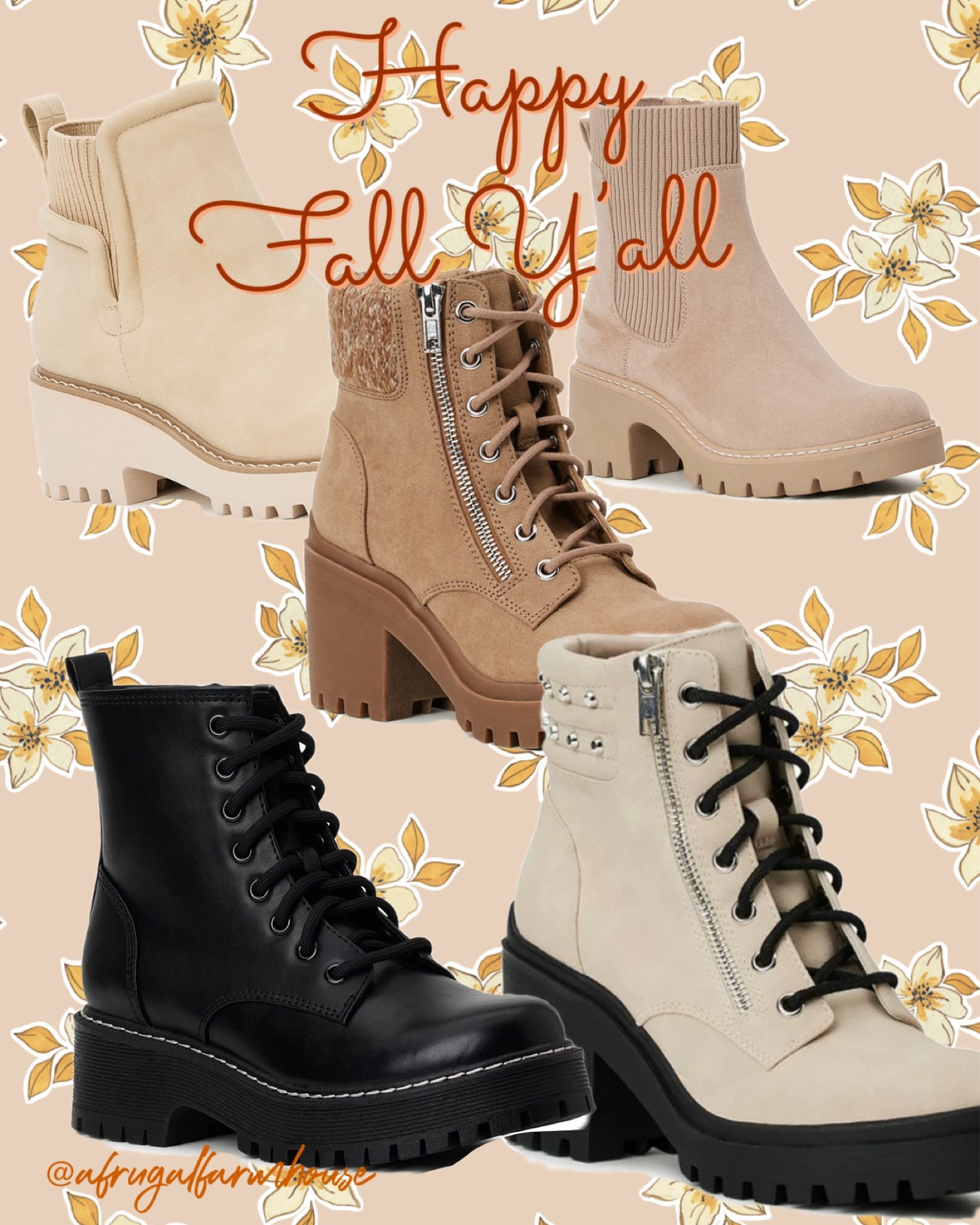 I would have every color and size of boot if my wallet allowed.  Love fall booties.  #fallbooties #boots #cuteboots 

#LTKSeasonal #LTKHoliday #LTKshoecrush