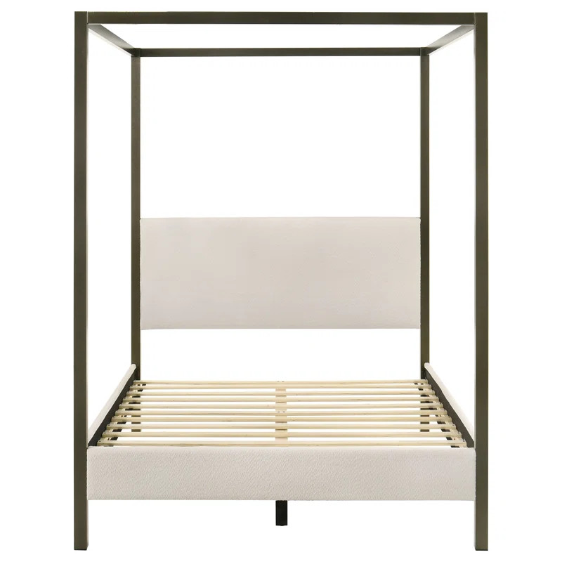 Tibold Upholstered Canopy Bed | Wayfair North America