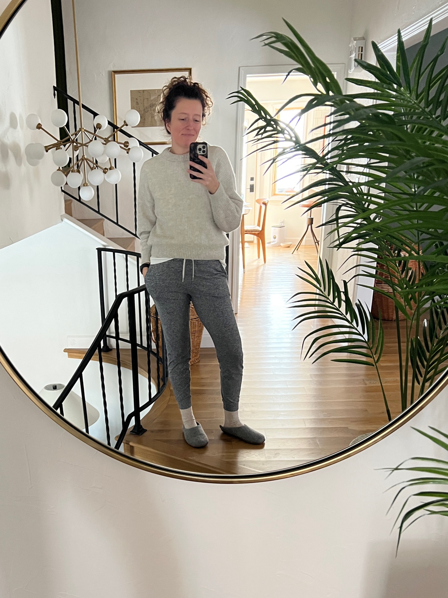 Cozy and warm but make it an outfit with intention instead of just sweats. I have the tall on in the pants but I have both the regular and tall and like them both. The sweater is a staple (have had it for years) and I want all the colors. 

#LTKOver40 #LTKFindsUnder100 #LTKStyleTip