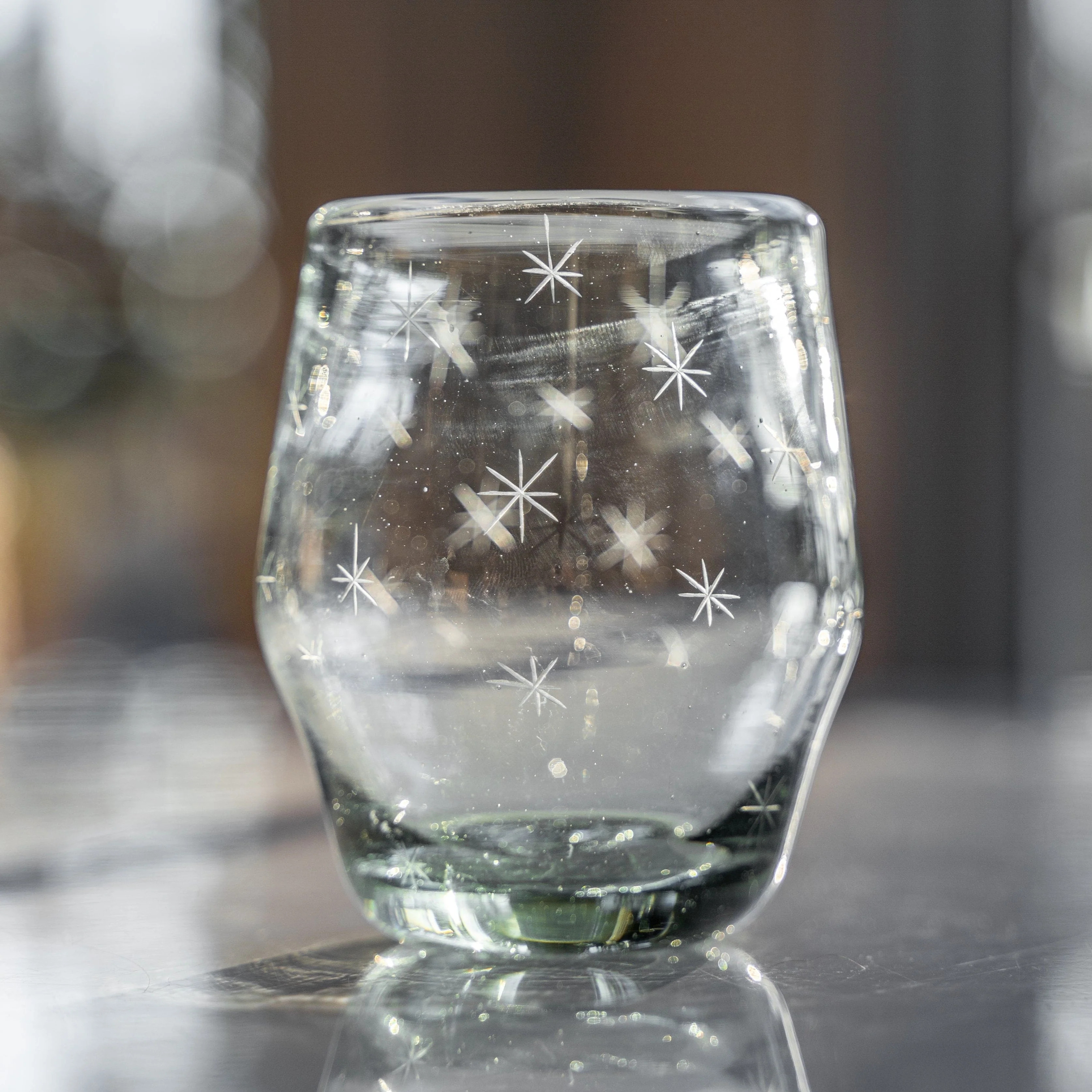 Starry Night Stemless Wine Glass (Clear) | Half Past Seven