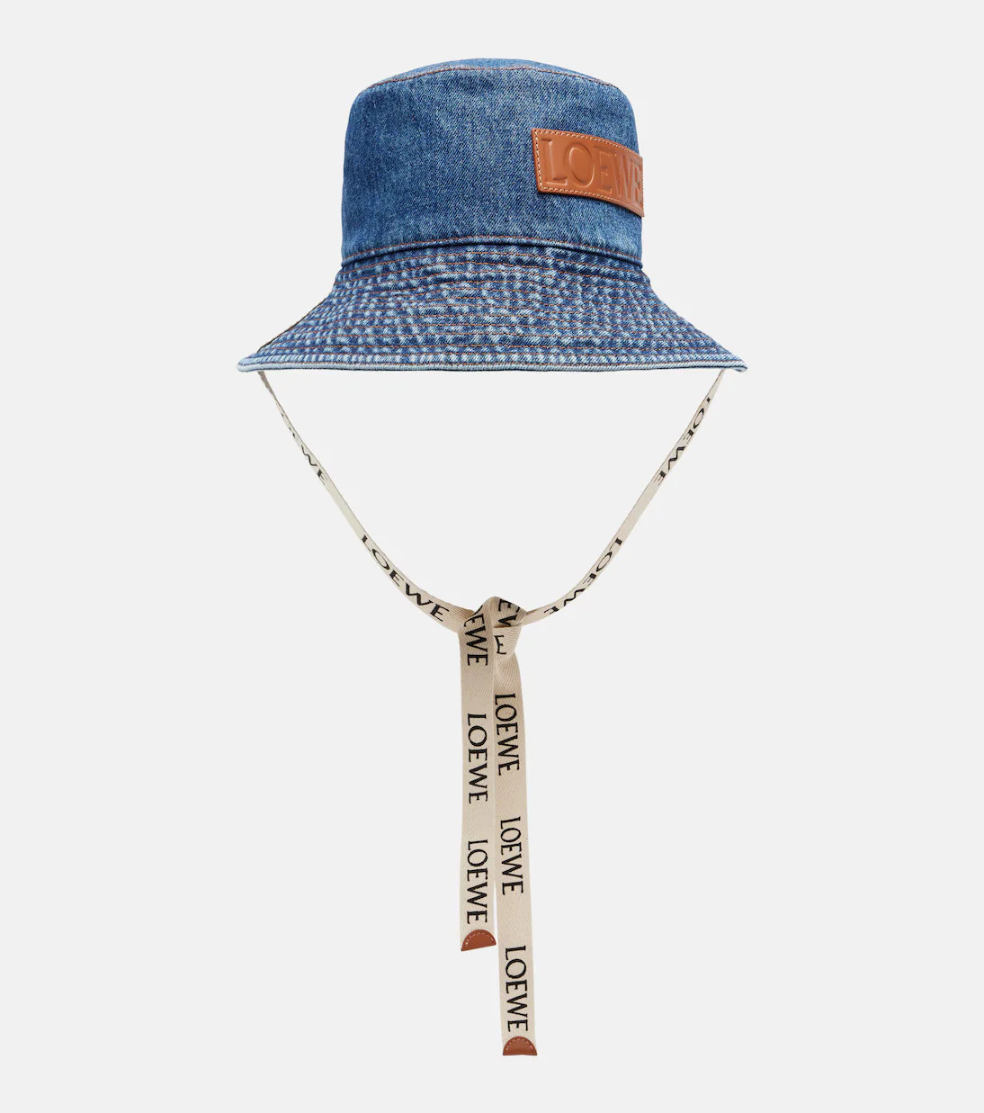 Paula's Ibiza logo denim bucket hat | Mytheresa (US/CA)