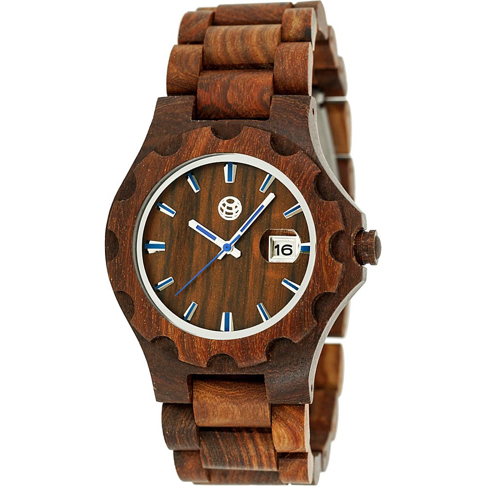 Earth Wood Gila Wood Unisex Watch Red - Earth Wood Watches | eBags