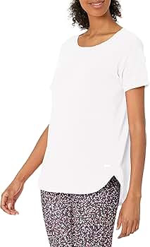 Amazon Essentials Women's Studio Relaxed-Fit Lightweight Crewneck T-Shirt | Amazon (US)