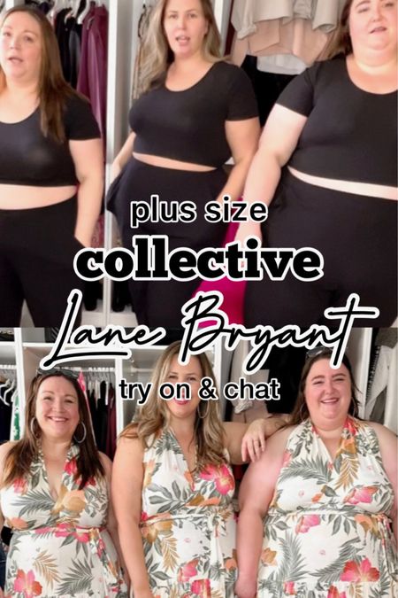 Lane Bryant Collective Plus Size Try-on! From cozy to vacation, Lane Bryant has you covered! Lounge set: Caroline is wearing size 26/28 in the top and bottoms, Ashley is wearing size 16/18 in top and bottoms, and Jess is wearing a size 14/16 in top and bottoms. Dresses: Ashley is wearing a size 14/16 Regular, Jess is wearing a size 14/16 Short, and Caroline is wearing a size 26/28!

#LTKunder100 #LTKcurves #LTKSeasonal