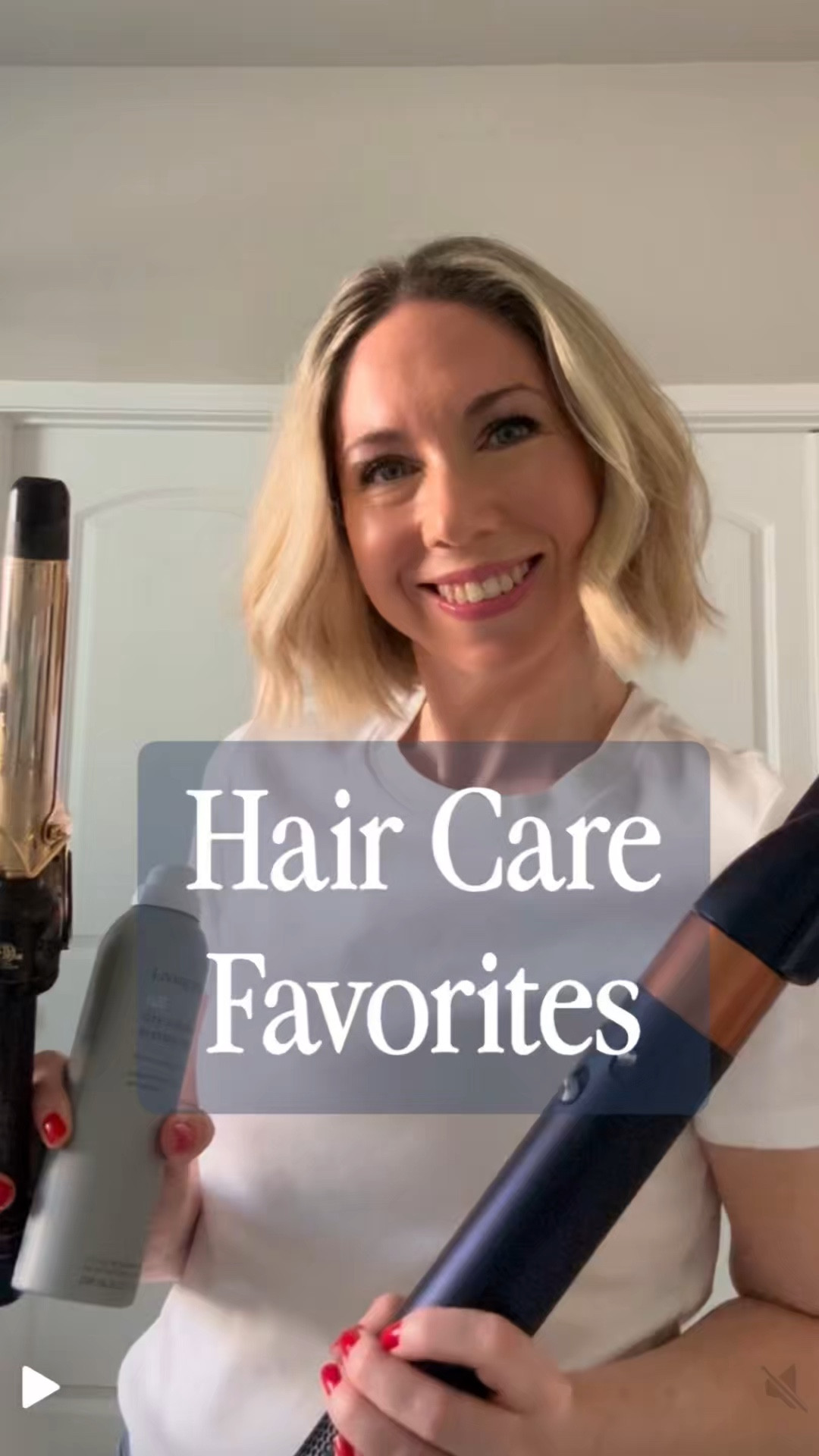 Hair Care Favorites 

Shampoo: I currently use Kevin Murphy shampoo in Everlasting Colour Wash

Conditioner: I currently use Kevin Murphy conditioner in Everlasting Colour Rinse

Purple Shampoo: I use the Fanola shampoo about once every two weeks for my blonde hair

6-in-1 Styler: I use this product on towel dried damp hair before combing through my wet hair and to also use for a heat protectant.

Hair clips:  These alligator clips from Amazon hold my hair in place when I section it to dry or curl it.  They come in a pack - I even use them to keep my hair back when cleaning around the house - to keep my hair out of my face without putting crimps in my hair.

Dyson Airwrap: I’ve had this airwrap complete kit for almost 3 years and have LOVED it!  I got it as a Christmas gift - and use it on my hair weekly.  The updated version has an updated version of the hair dryer attachment and it also comes with longer barrels than my older version.  This would definitely be a splurge-worthy gift for her! 


Curling iron: I’ve had this curling iron for over a decade and it’s still going strong.  I use the curling barrels on the Dyson when I want the hair curled all the way down the section - but I use this curling iron when I want the bottoms of the pieces to remain straight.

Dry Shampoo: I use this Living Proof Dry Shampoo to extend my hairstyles in between washing.

Texturizing Spray: I love this product so much! I use it almost daily - it definitely adds volume and texture to my hair and is one of my favorite hair products - I’ve used for years!



Hair tutorial / blonde bob / how to style short hair/ how to curl short hair / how to style a bob haircut

Hair products / hair care products/ hair favorites / styling tools / dyson airwrap / curling iron / hair dryer / living proof / Dyson / dry shampoo / #lktover40 / gift ideas for her / splurge worthy gift / gifts for her / gift guide for her / #ltksalealert 

#LTKVideo #LTKGiftGuide #LTKBeauty