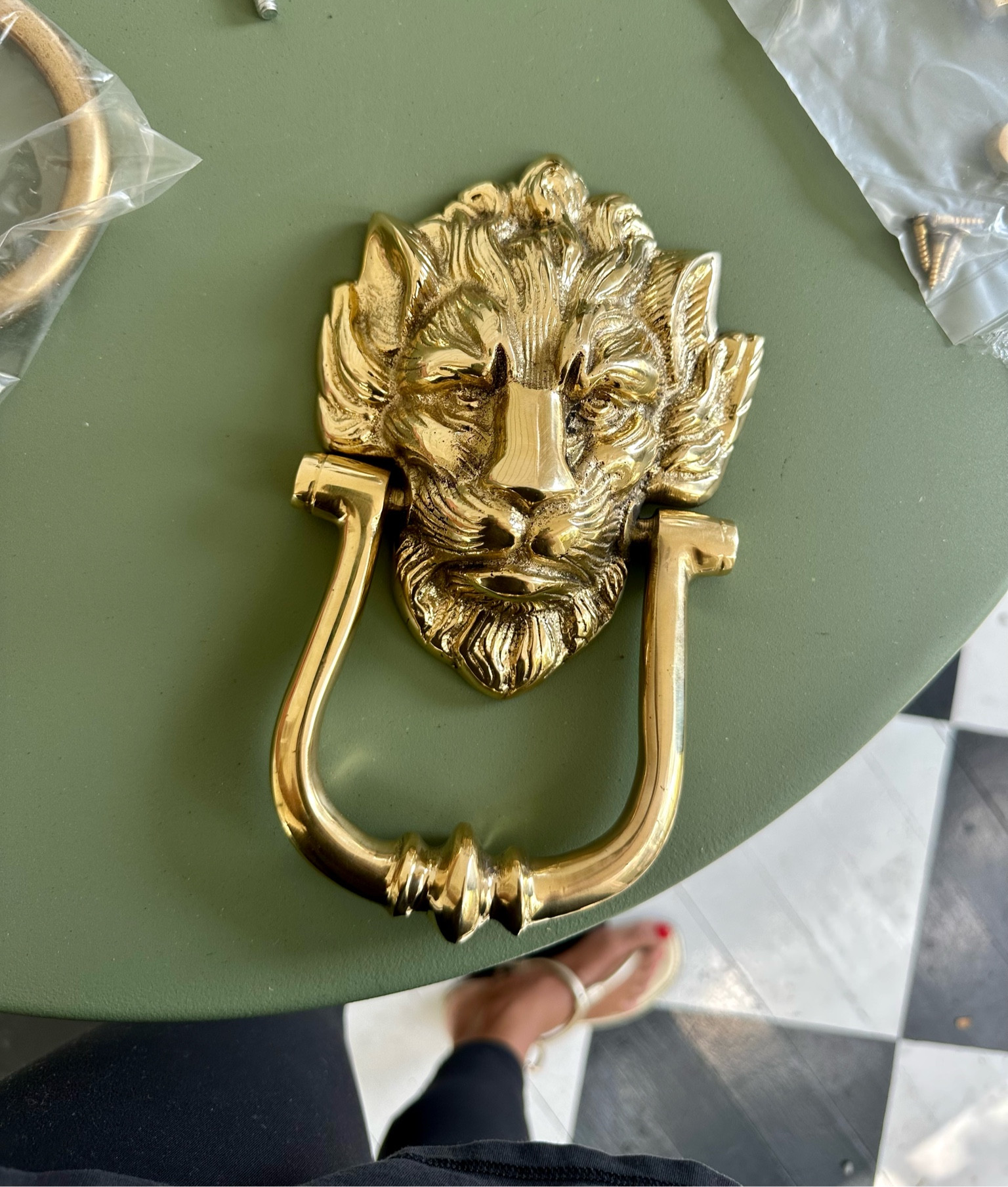 Front door is getting a little upgrade! Ordered this door knocker from Wayfair and am so impressed by the quality and sturdiness! 

#LTKfamily #LTKhome #LTKfindsunder100