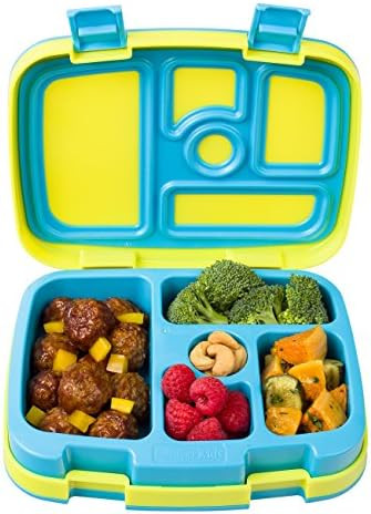 Bentgo Kids Brights – Leak-Proof, 5-Compartment Bento-Style Kids Lunch Box – Ideal Portion Si... | Amazon (US)