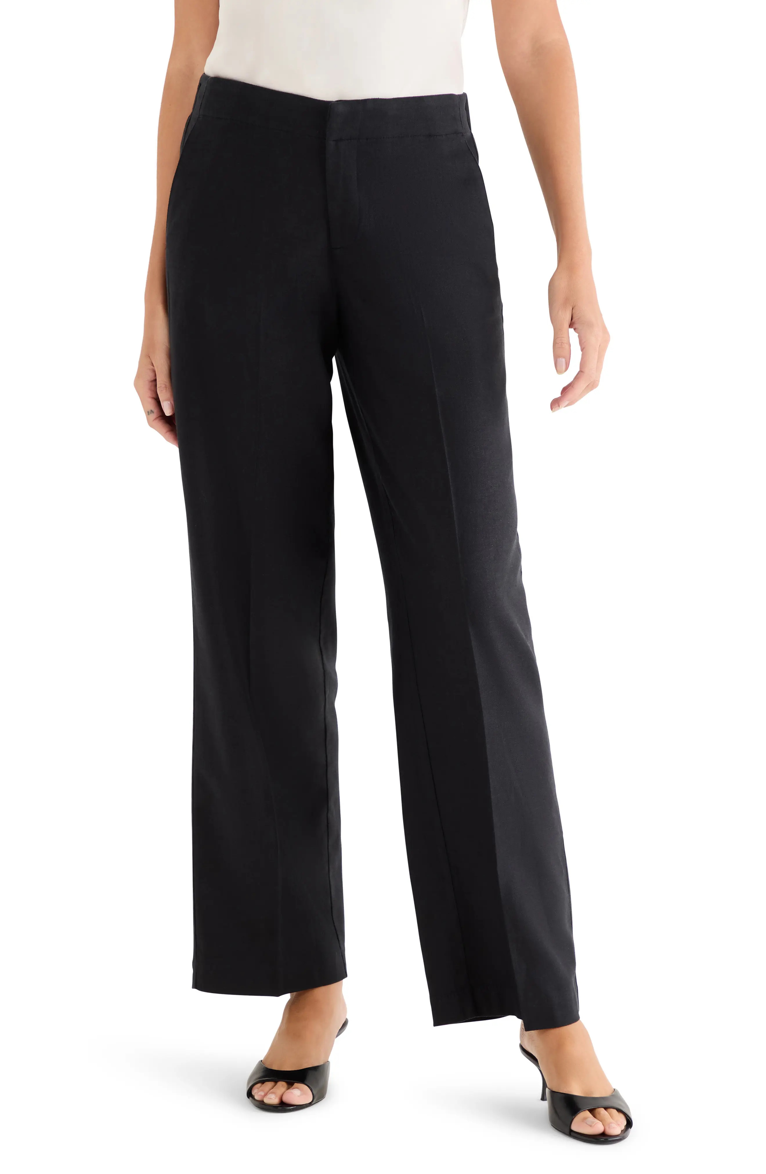 Lenox Linen Blend Pants (Women) | Nordstrom | Nordstrom