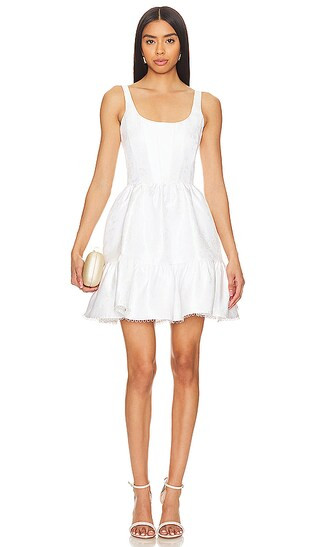 Betina Dress in White Windsor | Revolve Clothing (Global)