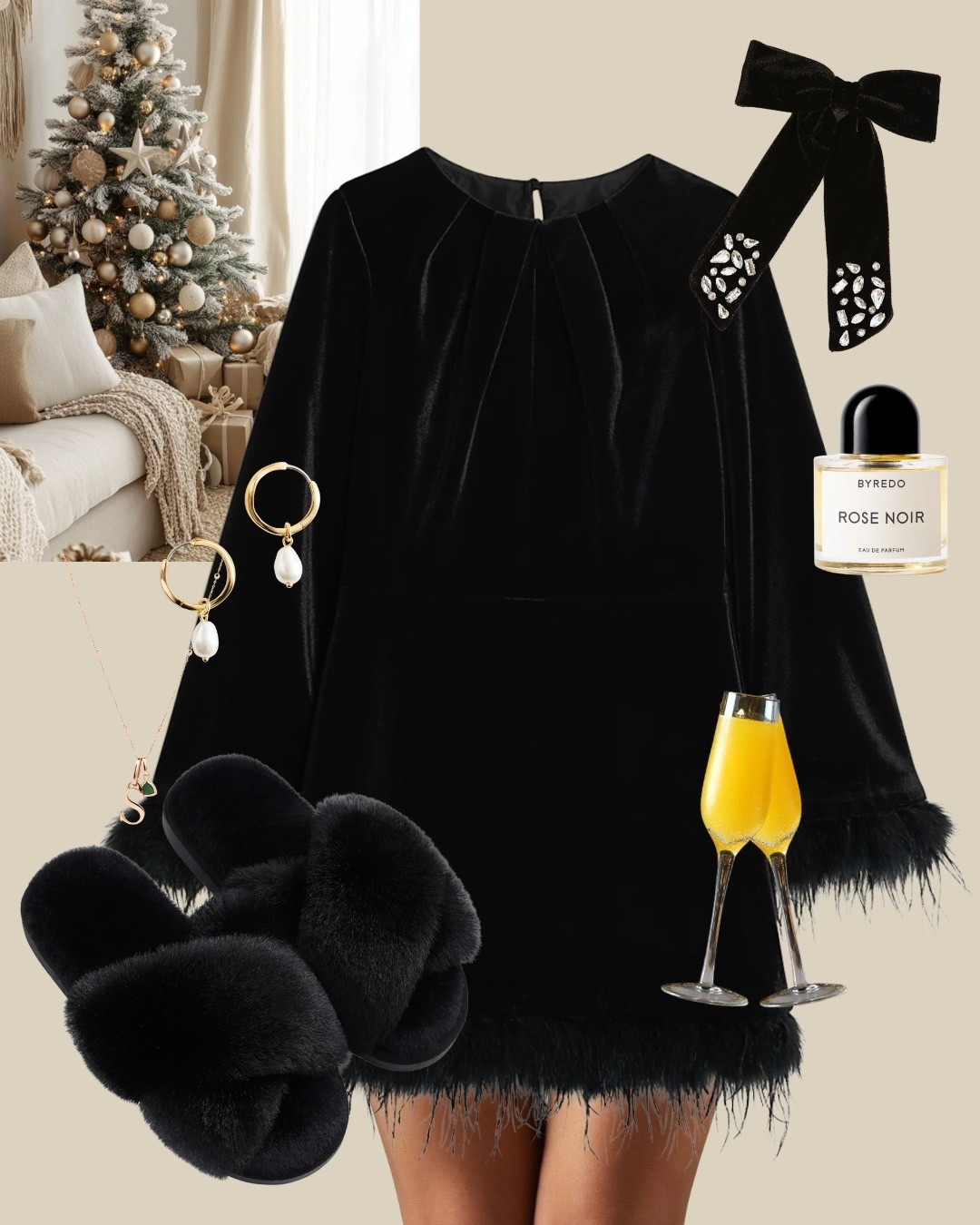 Christmas Day glam at home 

#LTKfestive #LTKhome #LTKwinter