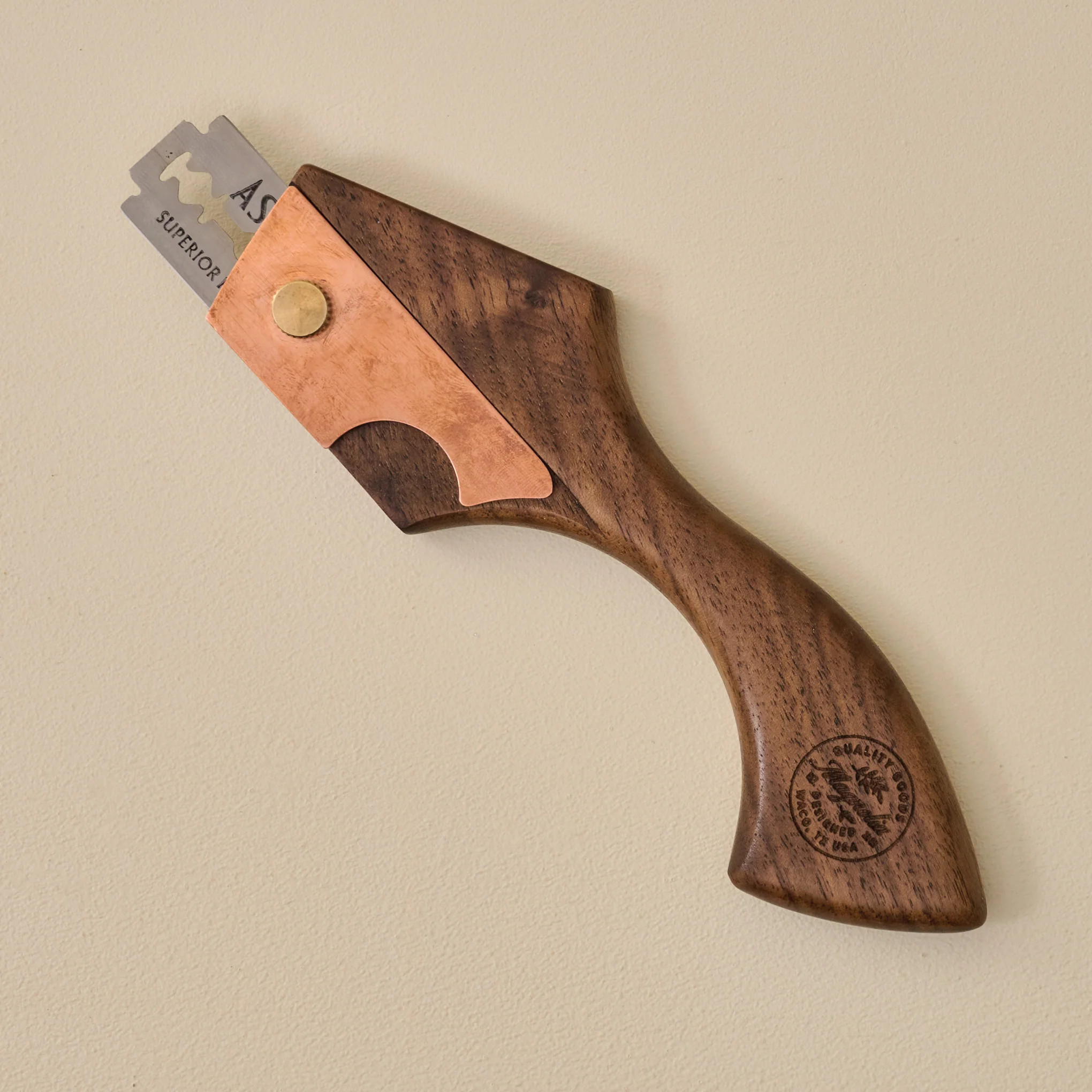 Magnolia Handmade Walnut + Copper Bread Lame | Magnolia