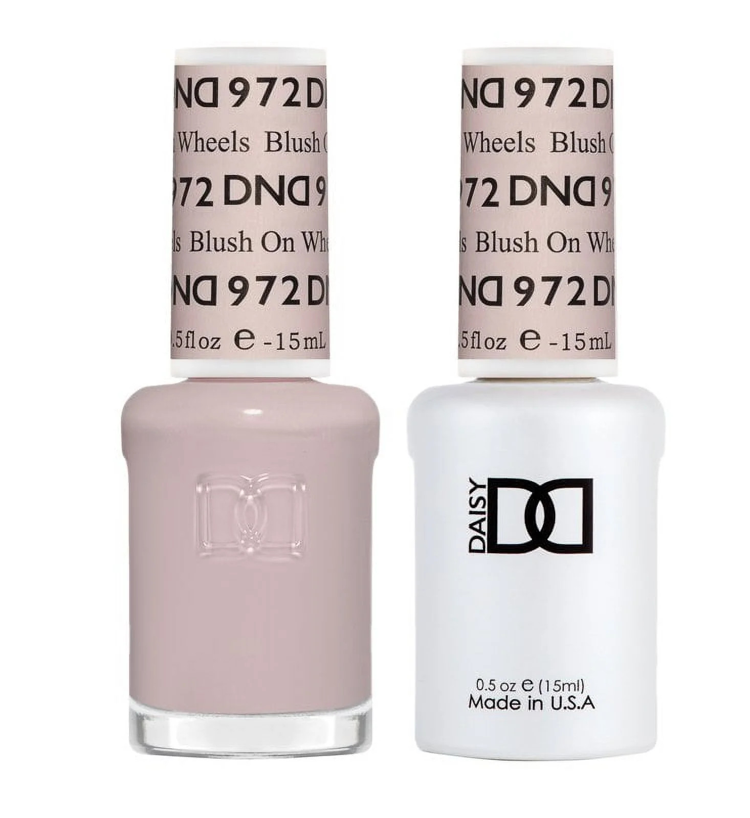 DND Nail Polish Gel & Matching Lacquer Set Duo 972 Blush On Wheels - Walmart.com | Walmart (US)
