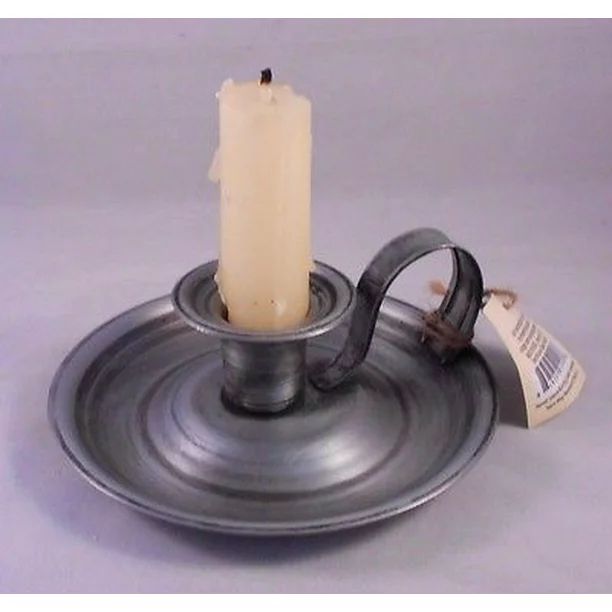 Farmhouse Taper Holder, Metal Vintage-Style Taper Candle Holder with Handle - Walmart.com | Walmart (US)