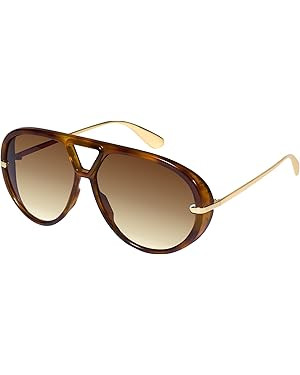 mosanana Trendy Oversized Aviator Sunglasses for Women Retro Style MS52478 | Amazon (US)