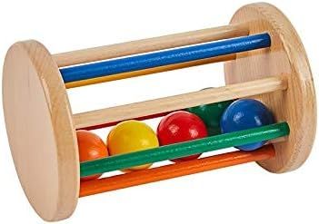 Tiger Montessori Infant Rolling Drum Toy Montessori Rolling for 3-18 Month Infant Babies Toys | Amazon (US)