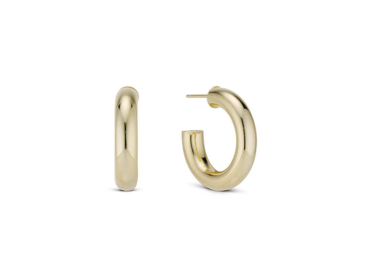 SMALL CHUNKY HOOP EARRING | EP JEWELS 