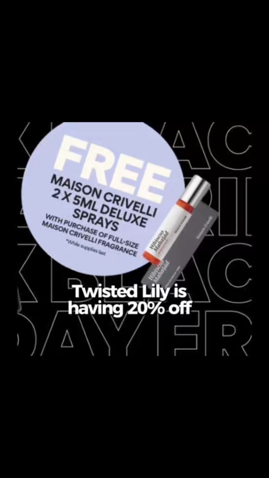 For the lovers of Niche Fragrance I couldn’t resist to tell yall about 20% off at @Twistedlily 

I have samples and decants of all of these fragrances and I wanted to provide you with the top 25 IMO that would be amazing to have in your collection. They also have samples. 

They also have AMAZING discovery sets you cannot go wrong. I also have not one but TWO gift guides for recommendations.

#nichefragrance
#twistedlily
#blackfriday
#ltkpicks
#ad


#LTKGiftGuide #LTKBeauty #LTKCyberWeek