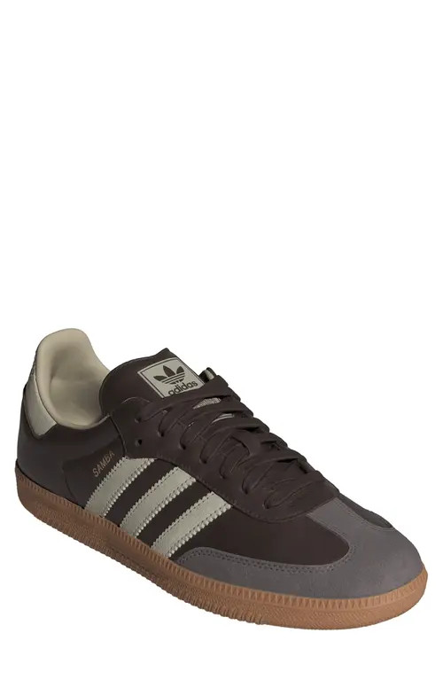 adidas Samba OG Sneaker in Brown/putg at Nordstrom, Size 14.5 Women's | Nordstrom