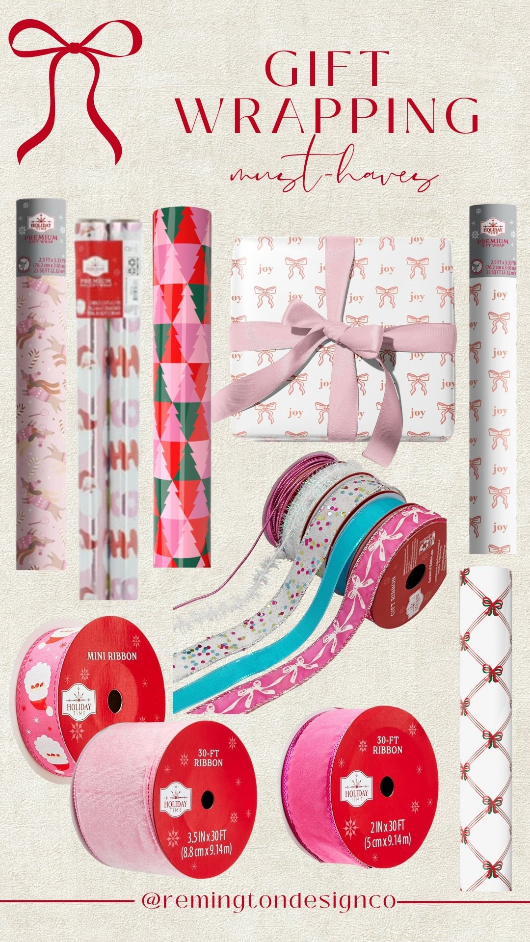 Essentials to make gift wrapping easier this year! 

#LTKHoliday #LTKSeasonal #LTKGiftGuide