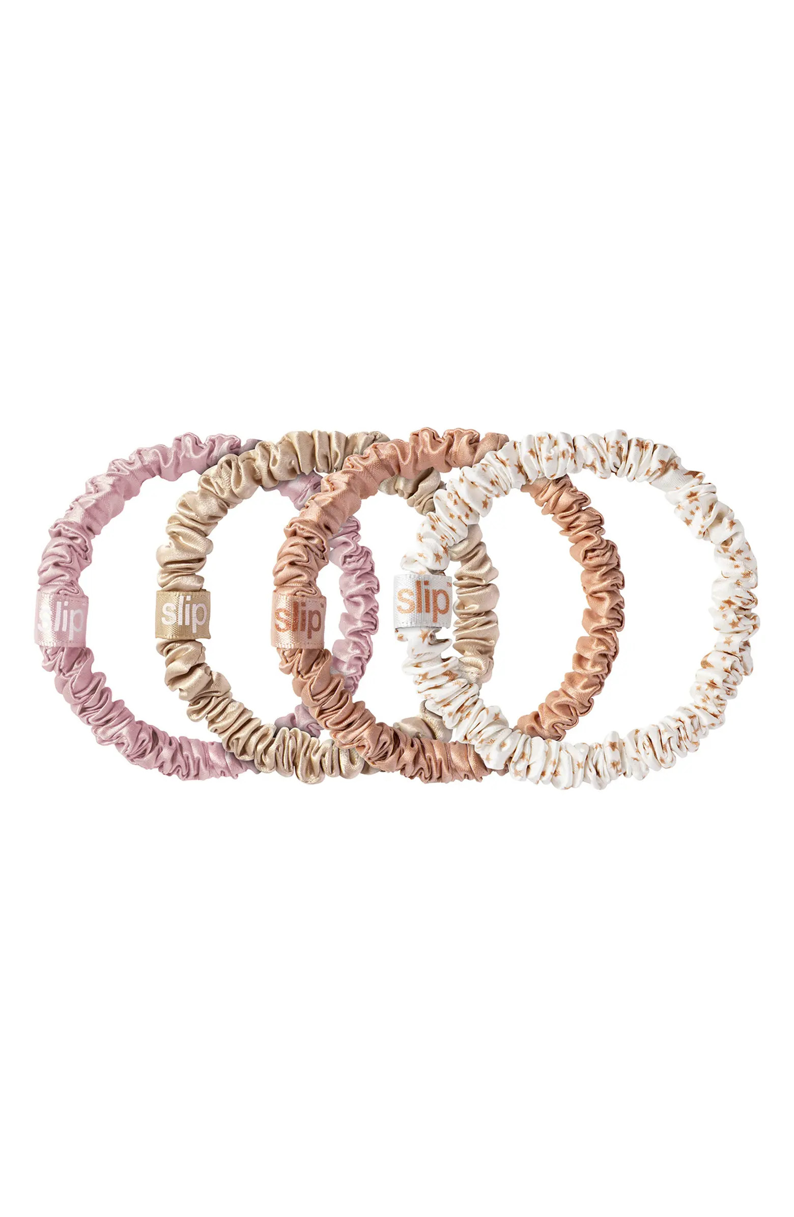 Pure Silk Skinny Hair Tie Nightlife Holiday Bauble | Nordstrom