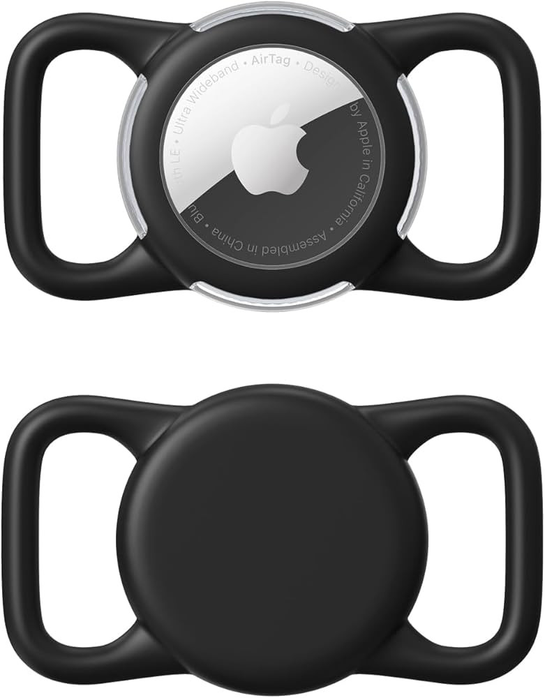 Waterproof Airtag Holder for Dog Collar, Soft Full-Body Protective Airtag Holder for Dog & Cat Co... | Amazon (US)