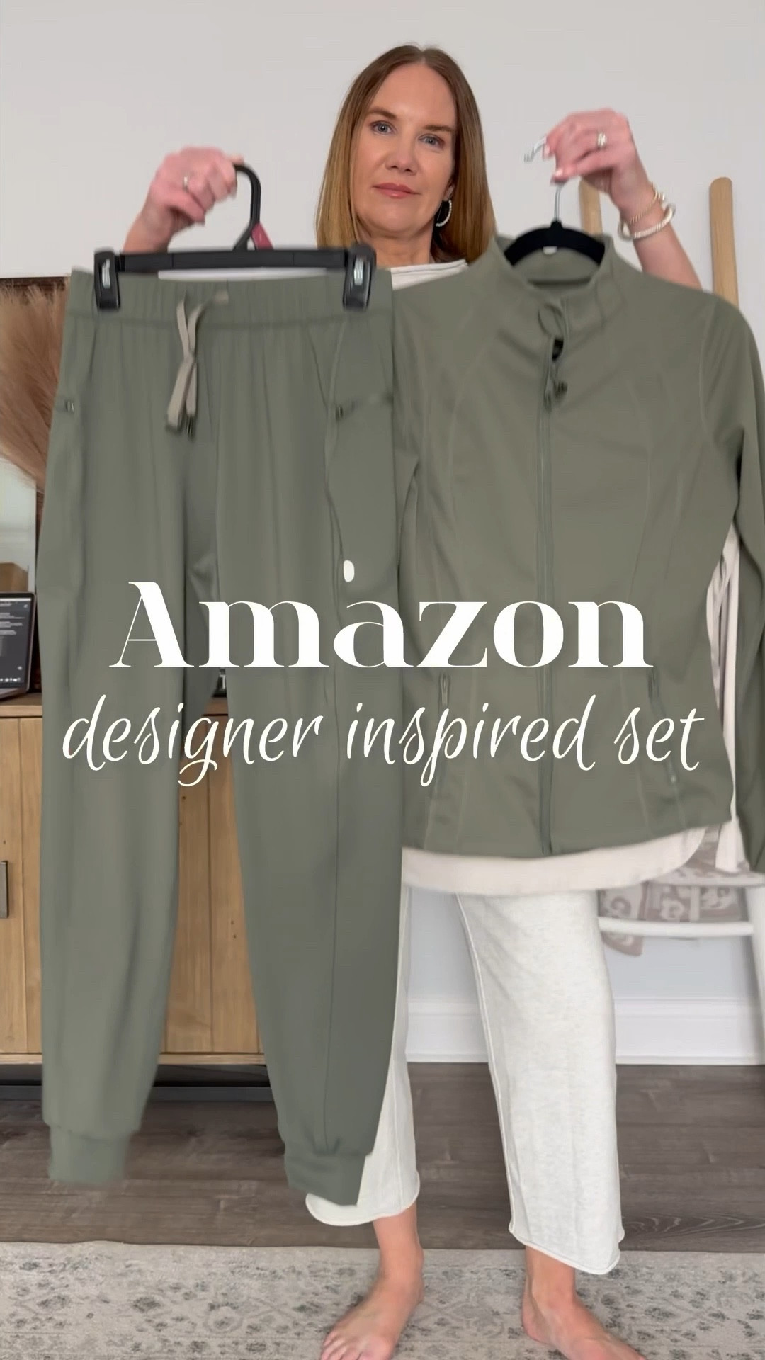 This set is so dang good! The fabric, fit and quality feel WAY more expensive than they are👏🏼 great for working out or a busy day of errands. And this soft, lightweight long sleeve top is moisture wicking and SPF 50. For reference, I’m 5’7” and about 135lbs and I have a medium in everything. 

Workout outfit, comfy outfit, casual mom style, athleisure, joggers, workout jacket, mom outfit 

#LTKOver40 #LTKActive #LTKFindsUnder50