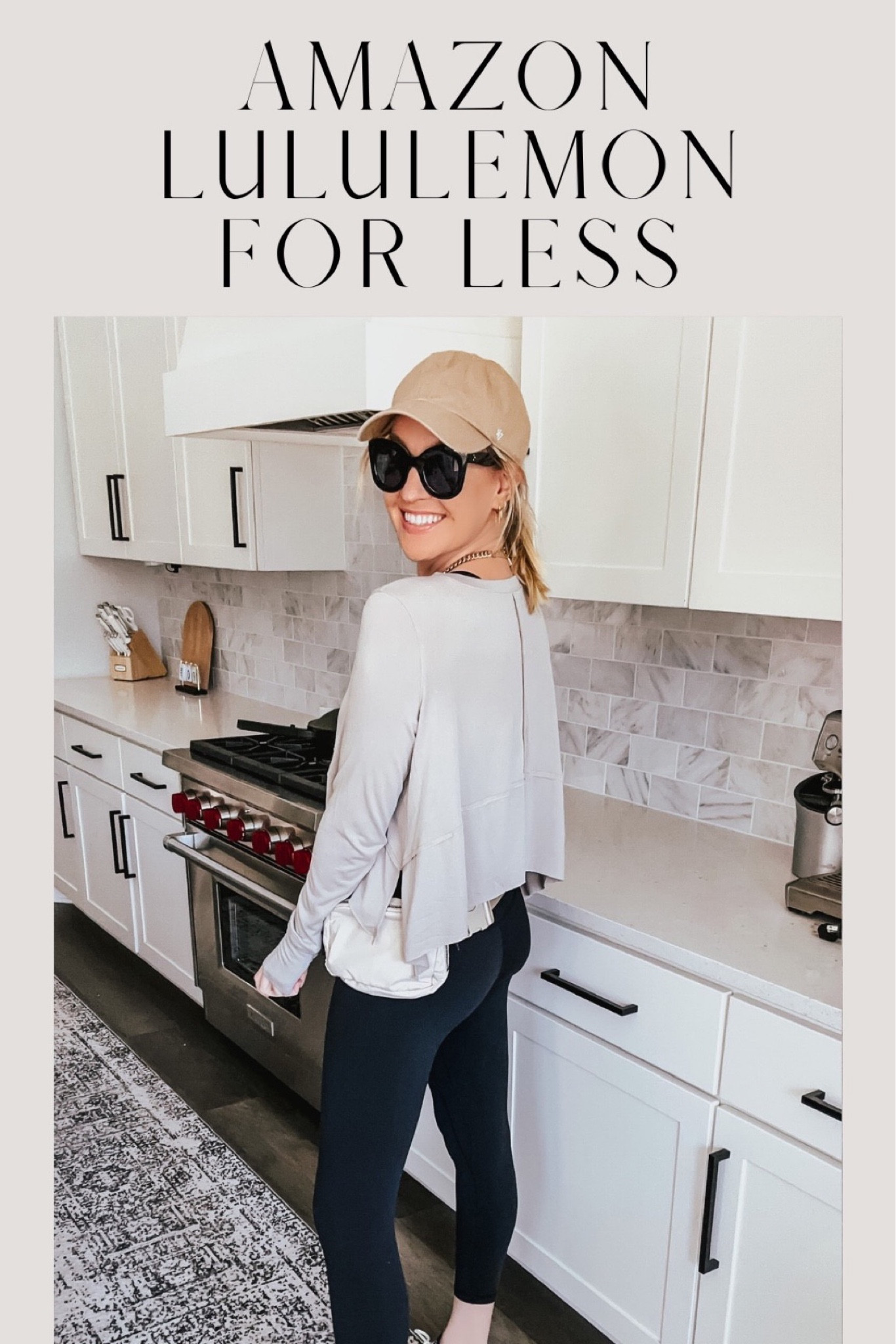 Soft lululemon lookalikes from Amazon for less! 

Lee Anne Benjamin 🤍

#LTKfit #LTKFind #LTKunder50