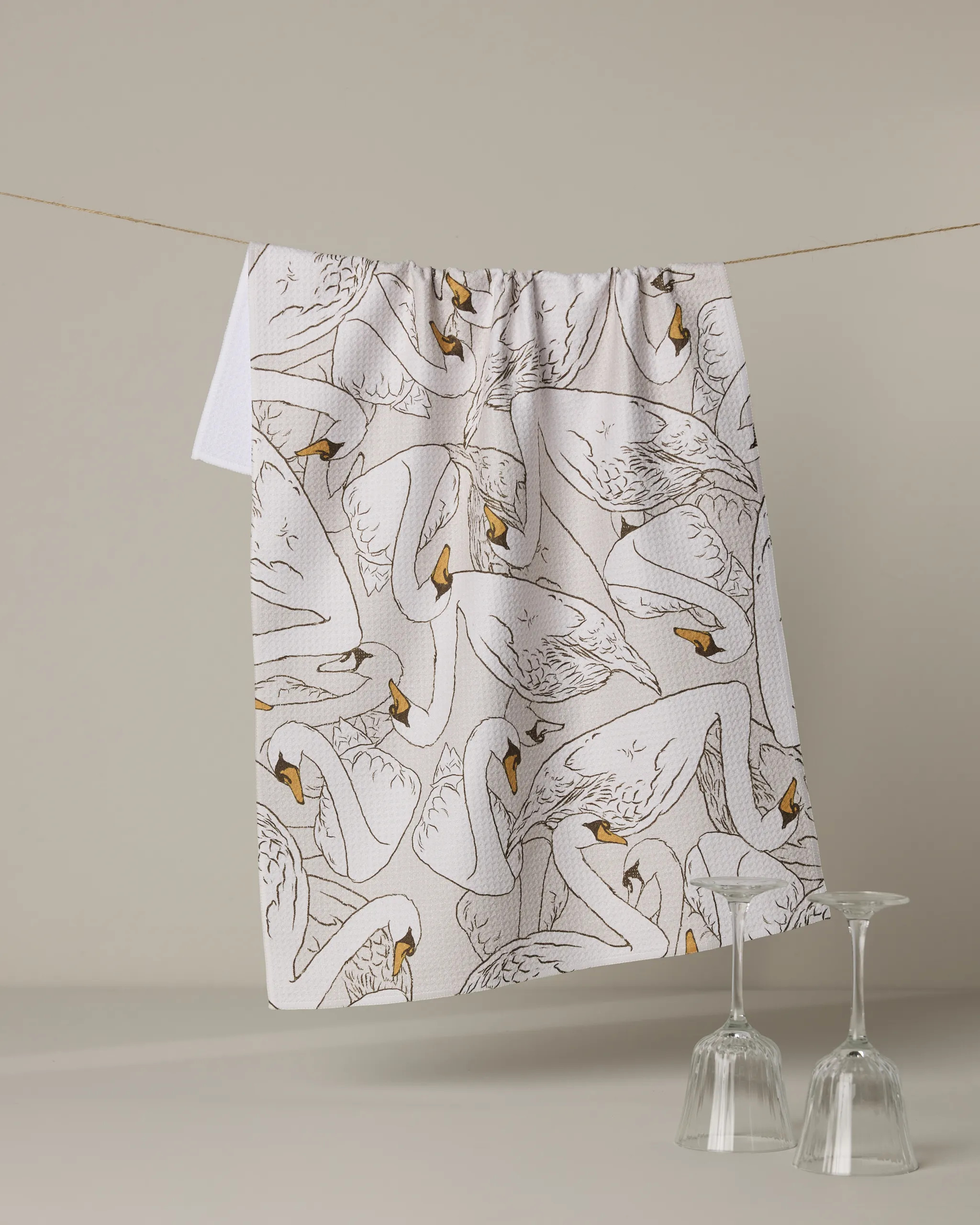Gentle Strength Tea Towel | Geometry | Geometry