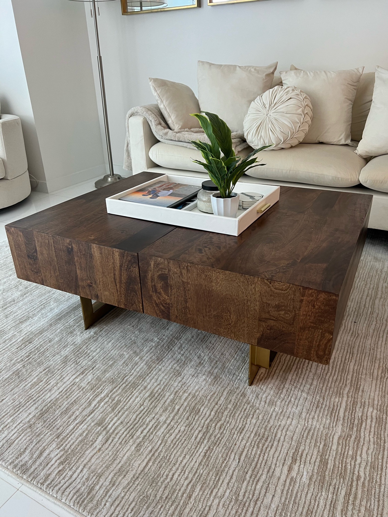 oak coffee table with center storage. Love a dark piece to contrast lighter  space. 



Wayfair
Amazon
Home 
Coffee table styling 
Modern wooden coffee table 


#LTKhome #LTKsalealert

#LTKxWayDay #LTKHome #LTKSaleAlert