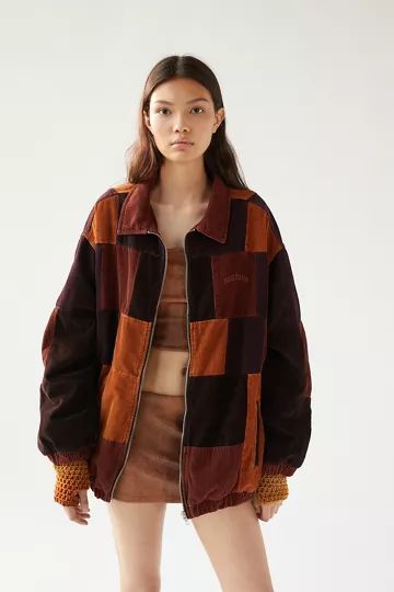 BDG Patchwork Corduroy Harrington Jacket | Urban Outfitters (US and RoW)
