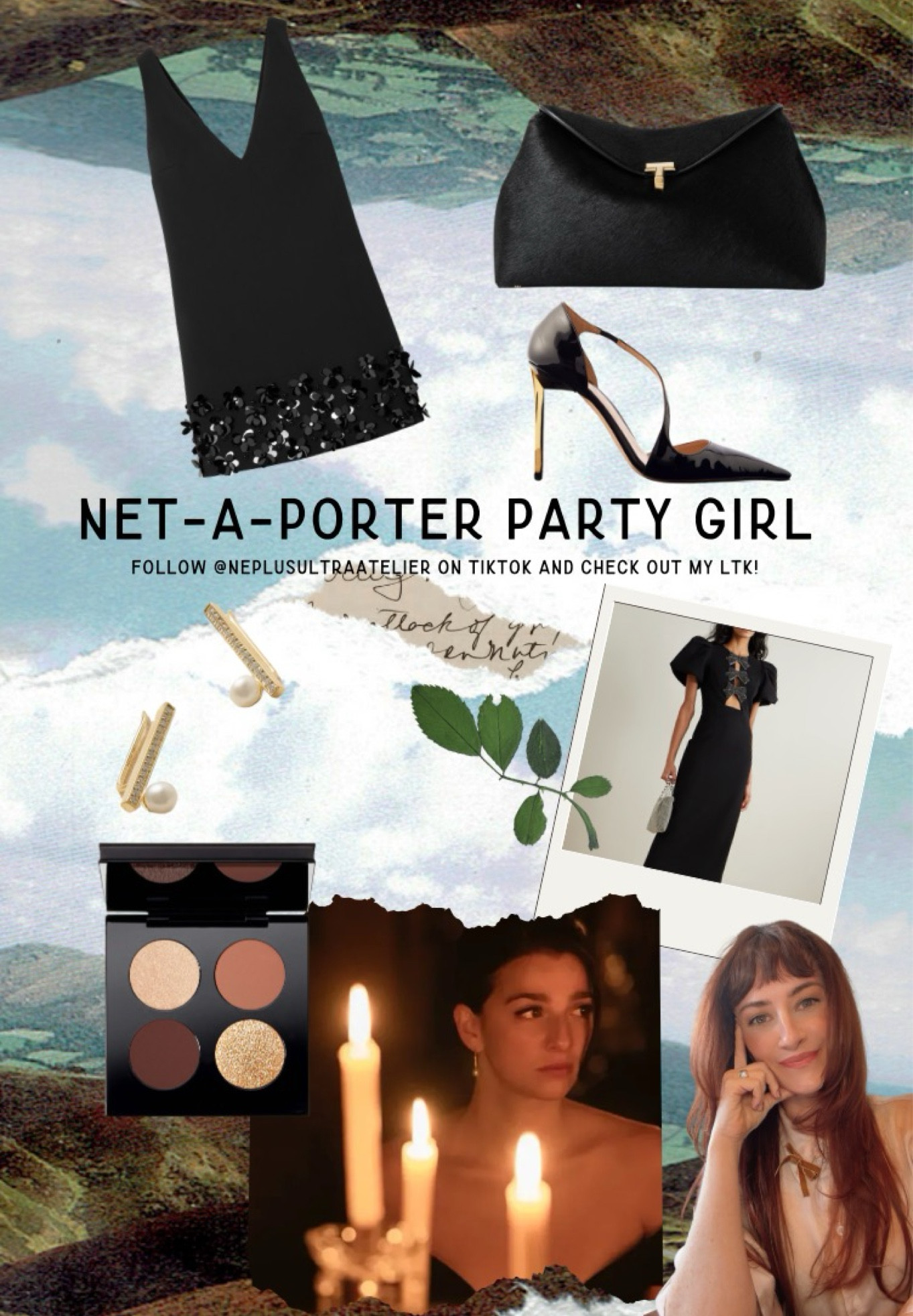 Net-a-Porter Party Girl: Ready to dazzle this holiday season? My Net-a-Porter Party Girl picks feature a stunning black dress with intricate details, chic stilettos, and pearl accessories perfect for festive evenings. Snag these timeless pieces during Black Friday for a luxe wardrobe refresh. #HolidayFashion #NetAPorterStyle #BlackFridayDeals #PartyLooks

#LTKCyberWeek #LTKGiftGuide #LTKHoliday