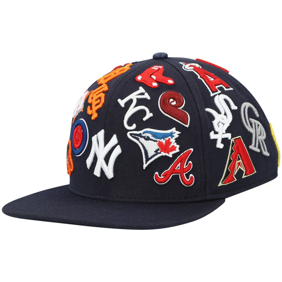 MLB Pro Standard Pro League Wool Snapback Hat - Navy | Fanatics