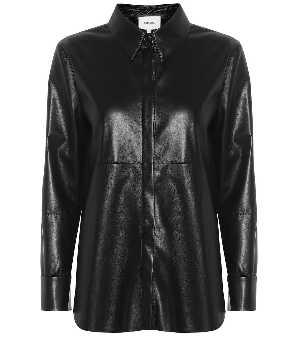 Naum faux leather shirt | Mytheresa (US/CA)