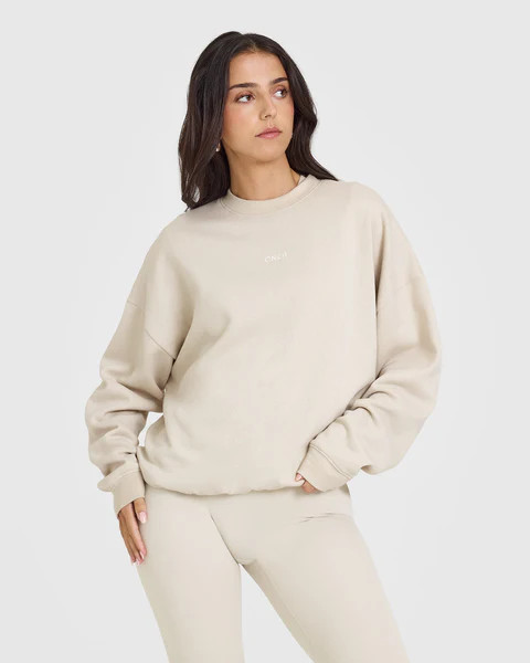 Mid Weight Sweatshirt 
 Sand | Oner Active (UK / US)