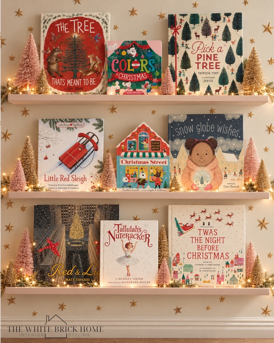 Create a little Christmas magic with festive books, blush and gold bottle brush trees, and twinkling fairy lights for the sweetest holiday bookshelf. 

Books, books for kids, Christmas, Christmas books for kids, kids books, December reading list, Christmas kids books, kids books for December, books, books, Christmas books, Christmas bookshelf, Amazon kids books, Amazon Christmas decor

Comment SHOP below to receive a DM with the link to this post on my LTK ⬇ https://liketk.it/6pvUW