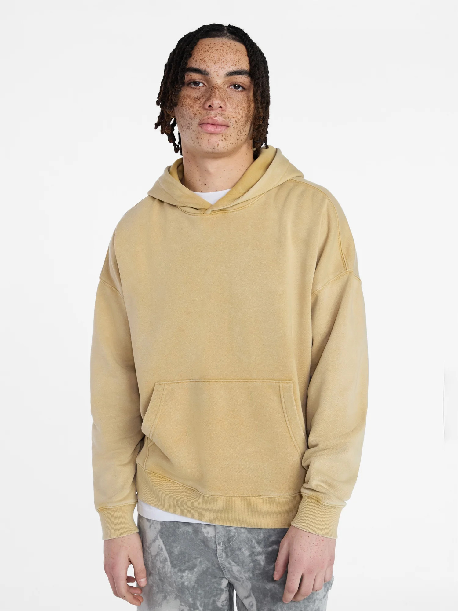 No Boundaries Oversized Hoodie with Long Sleeves, Men's XS-5XL | Walmart (US)