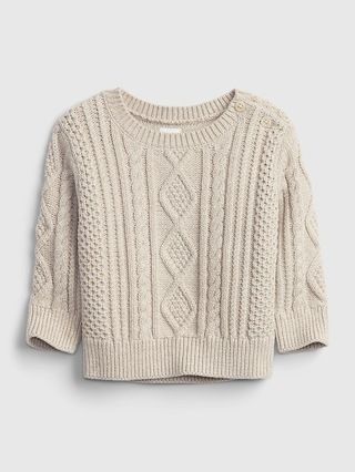 Baby Button Sweater | Gap (US)