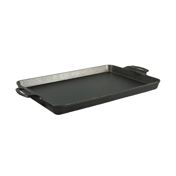 Lodge 15.5"x 10.5" Seasoned Cast Iron Baking Pan | Walmart (US)