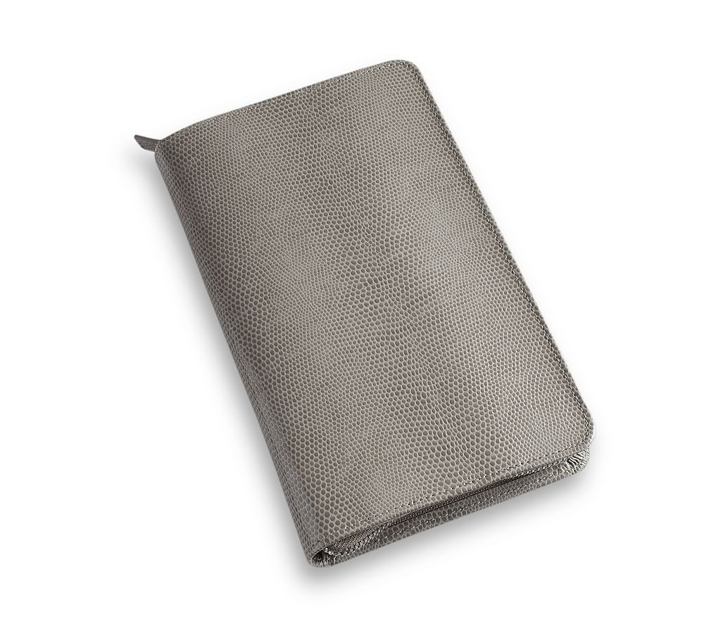 Personalized Mckenna Jewelry Binder - Gray | Pottery Barn (US)